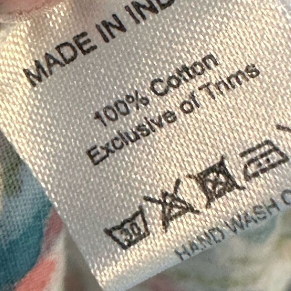 Karni Floral Boho Maxi Dress 2XL - Picture 8 of 8